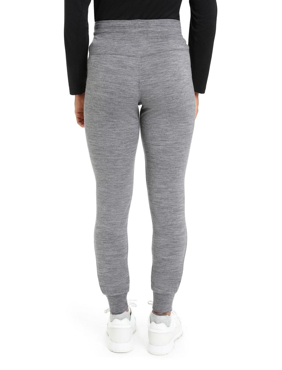 One Piece & Sets Icebreaker Merino Crush Pants Damskie Szare | PL 1197GSOL